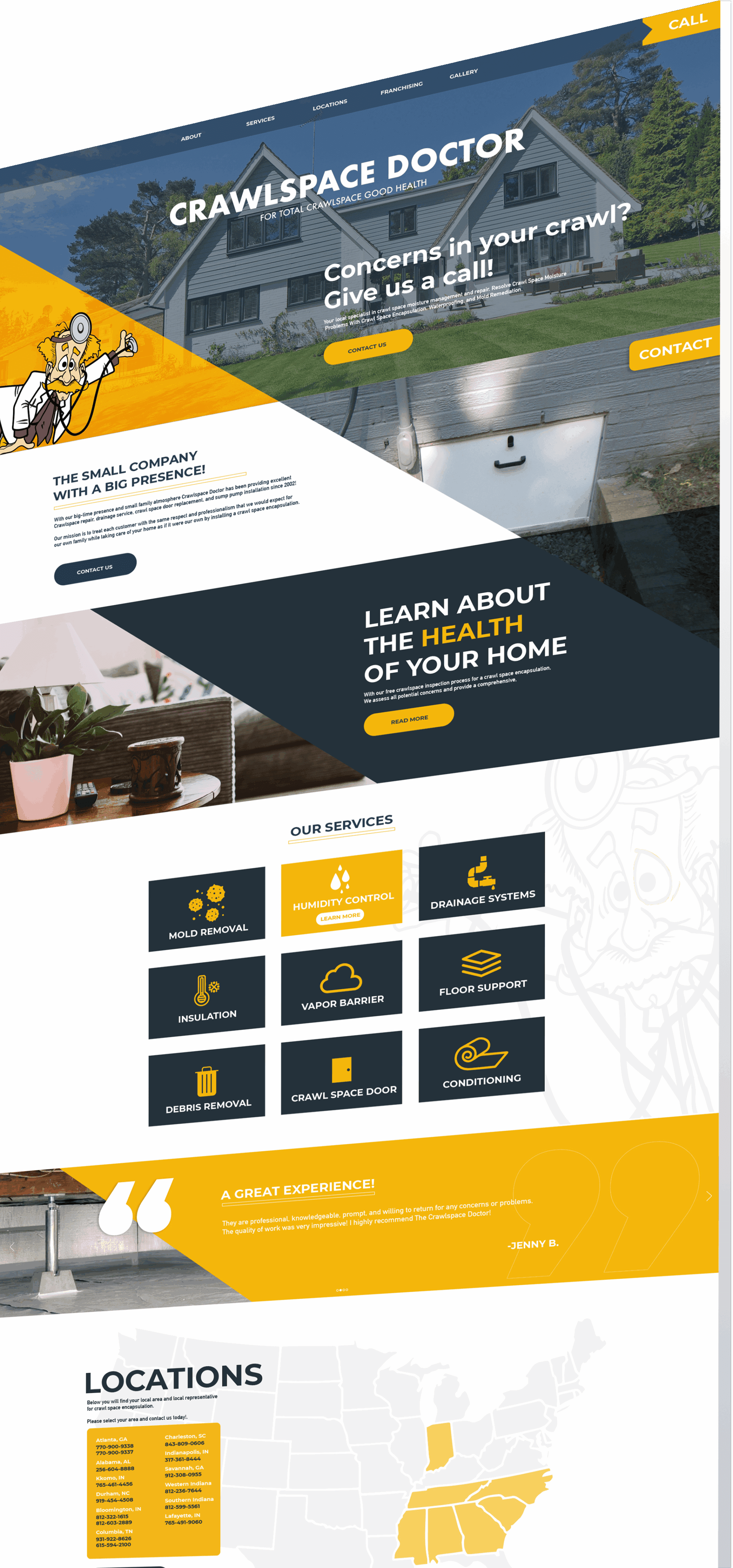 Crawlspace | mobile web design case study